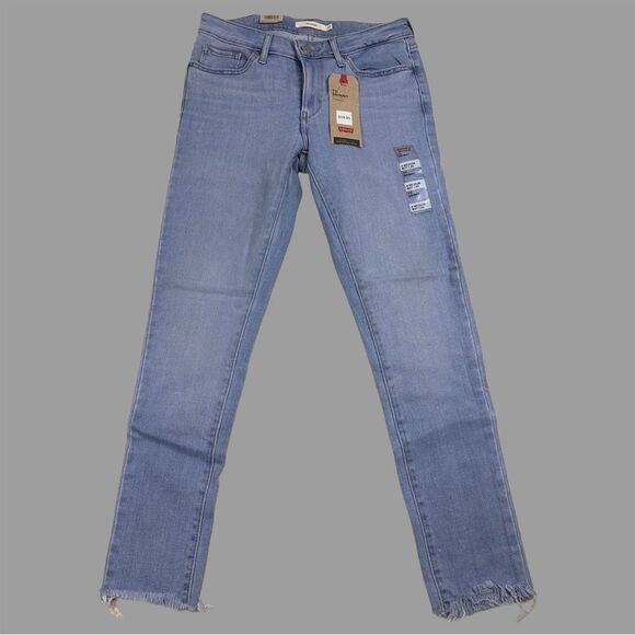 Levis 711 Skinny Jeans - Mid Rise - Hypersoft - 27 x 30 - NWT - Picture 3 of 4